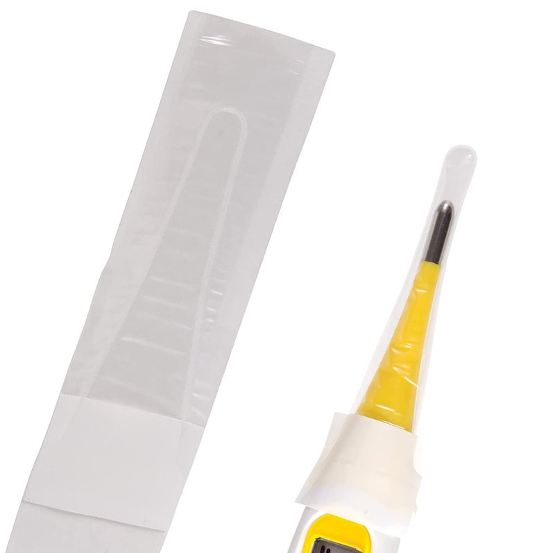 MABIS Disposable Probe Covers for Digital Thermometers - 500 Count, Versatile Use for Oral, Rectal, and Underarm Measurements - Image 1
